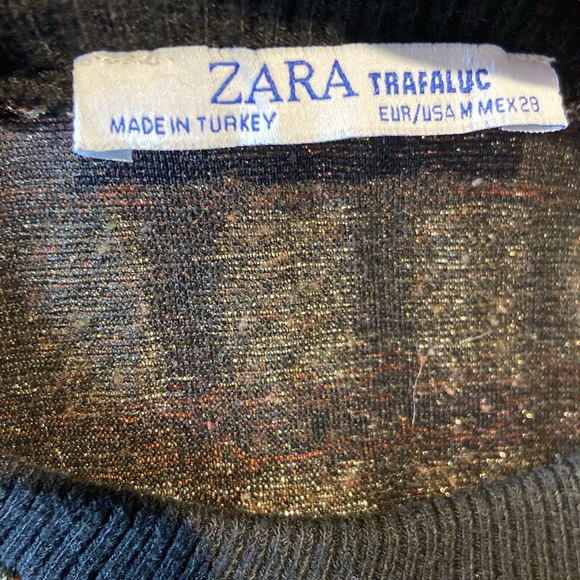 Zara Trafaluc 60’s Style Crew Neck Mini Dress - Picture 5 of 5